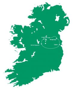 Ancient Gods and Kings Day Tour Map   Ancient Ireland Tourism